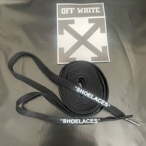 shoe laces black & white off white style  replacement 
1 set nike , air Jorda…